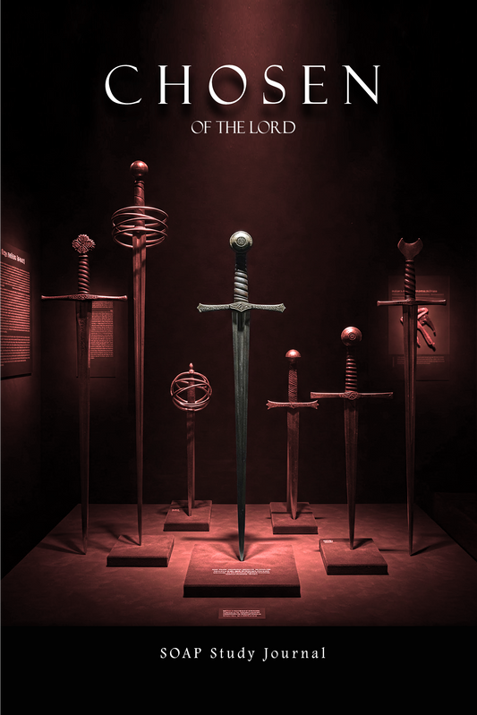 Chosen of the Lord: Mens or Teen Boys Daily Bible Study SOAP Method and Prayer Journal