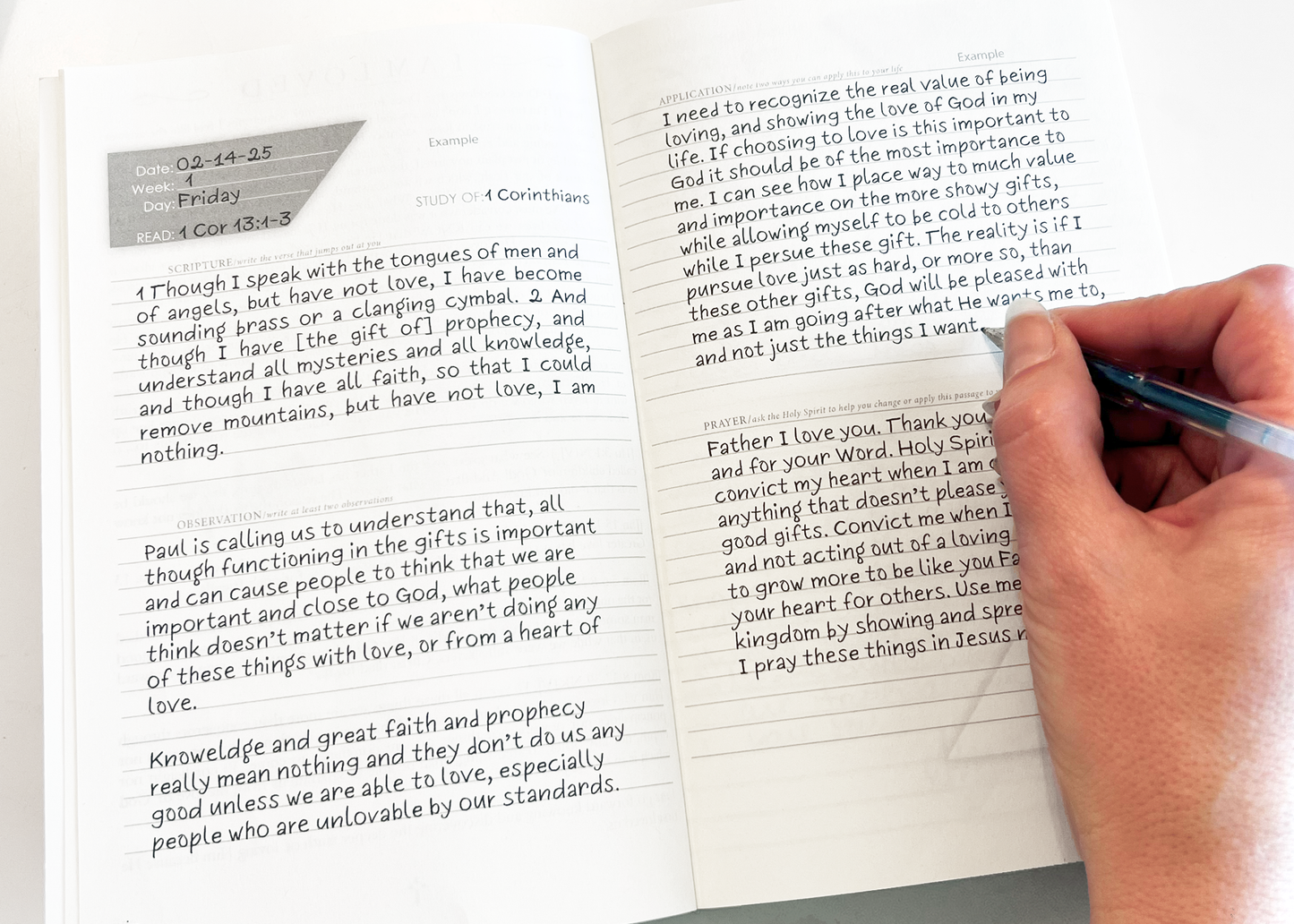 I am Called: Women's Daily Bible Study SOAP Method & Prayer Journal (1 of 7 Journals)