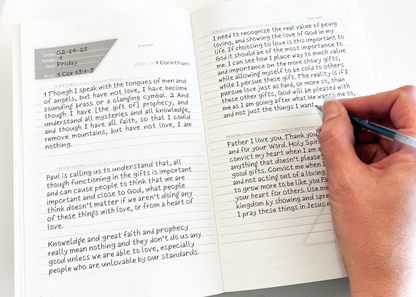 I am Chosen: Women's Daily Bible Study SOAP Method & Prayer Journal (2 of 7 Journals)