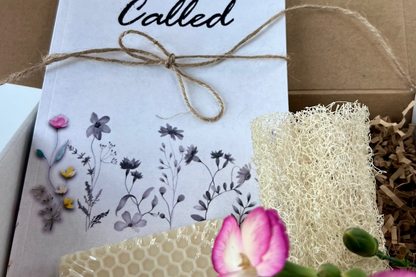 Prayer journal soap and luffa gift box set